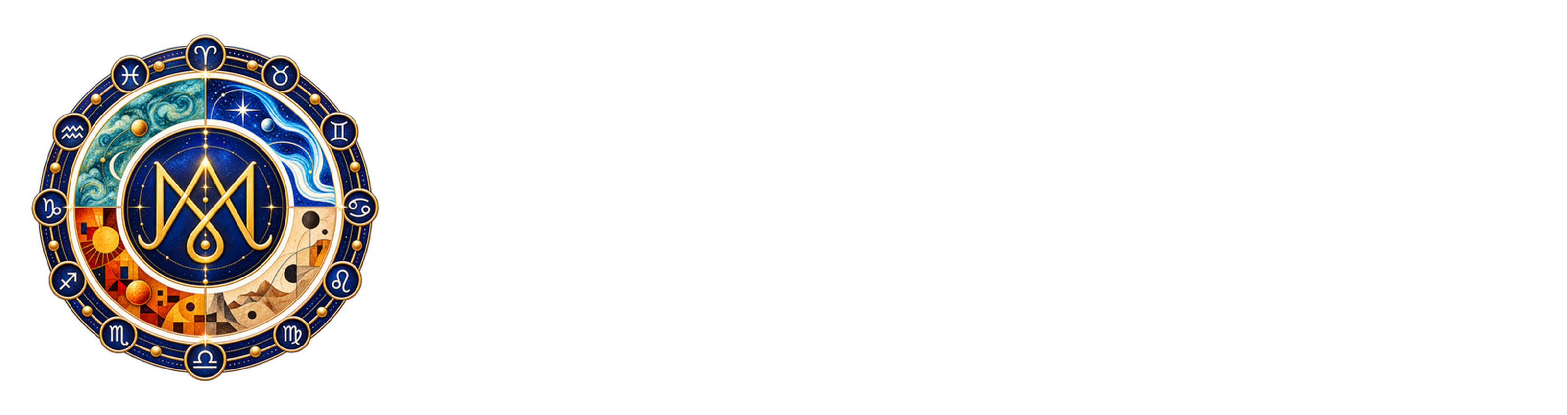 Mentoria Astrológica — logomarca e logotipo oficiais